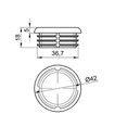 Dop plastic, Fi 42mm