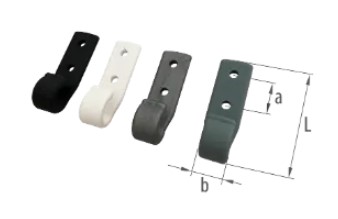 Carlig plastic, latime 20mm