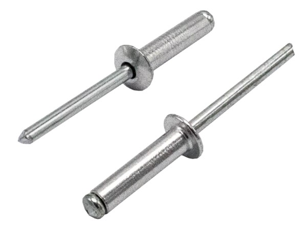 POP Nit cap bombat, Aluminiu/Otel, 4.8x18 mm