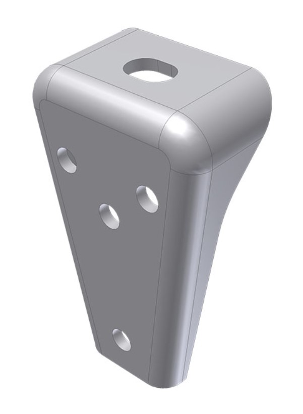 Consola, suport prindere sasiu