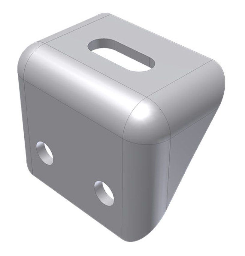 Consola, suport prindere sasiu, dublu