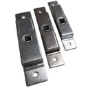 Incuietoare cu limba, Zincata, 115x22mm