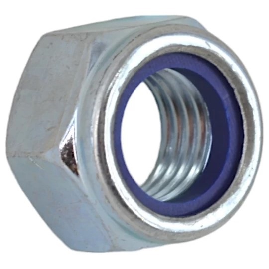 Piulita hexagonala cu autoblocare, zincata, M14