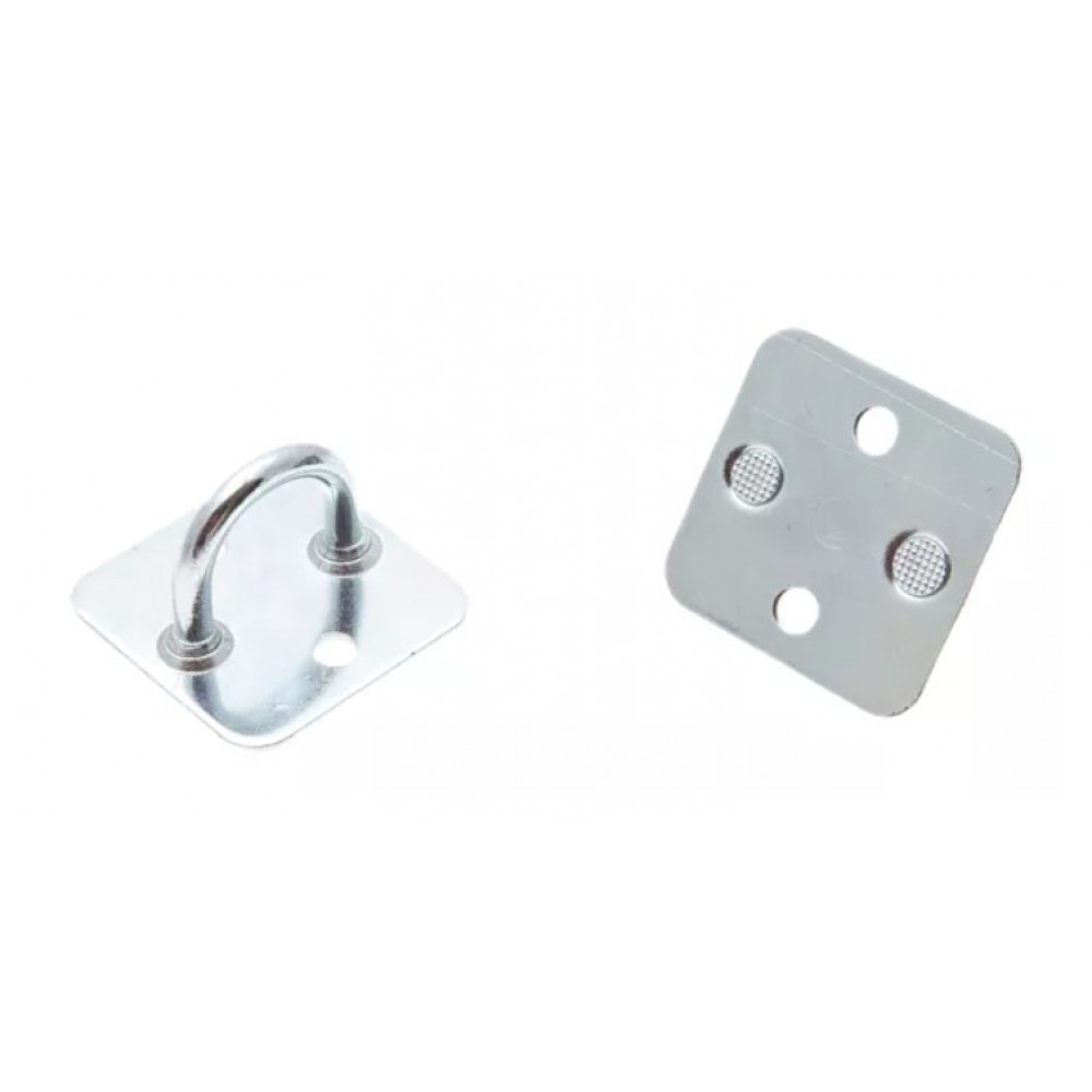 Brida, ureche oblon, baza patrata, H 21mm