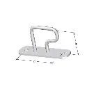 Brida, ureche oblon, L, H 30mm