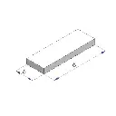 Bloc taiere, 280x400mm