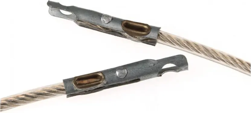 Cablu vamal TIR, 6 mm, cu capete, 34m