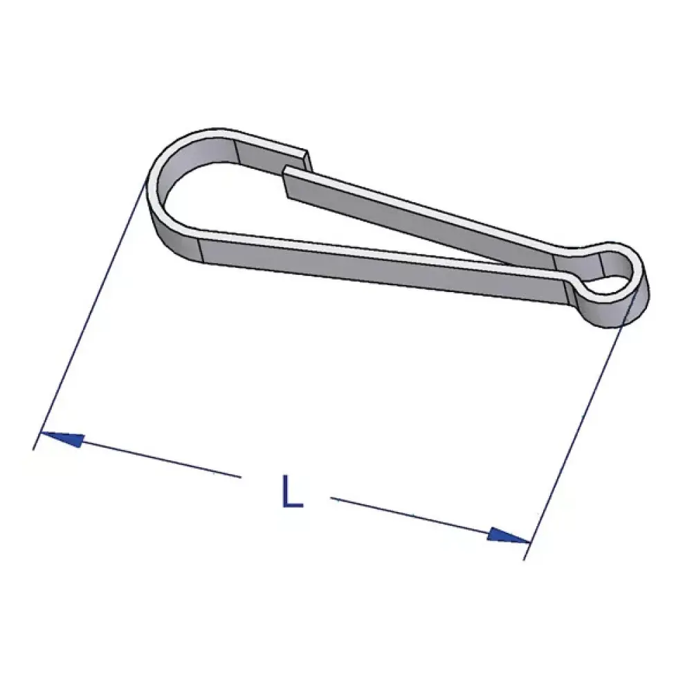 Carabina fixare, L 50 mm