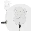 Lampa solara led, model Mos Craciun