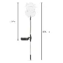 Lampa solara led, model Mos Craciun