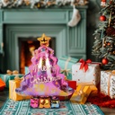 Balon, folie aluminiu, brad, 58x83cm