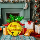 Balon de Craciun, clopotel, folie aluminiu, 58x78cm