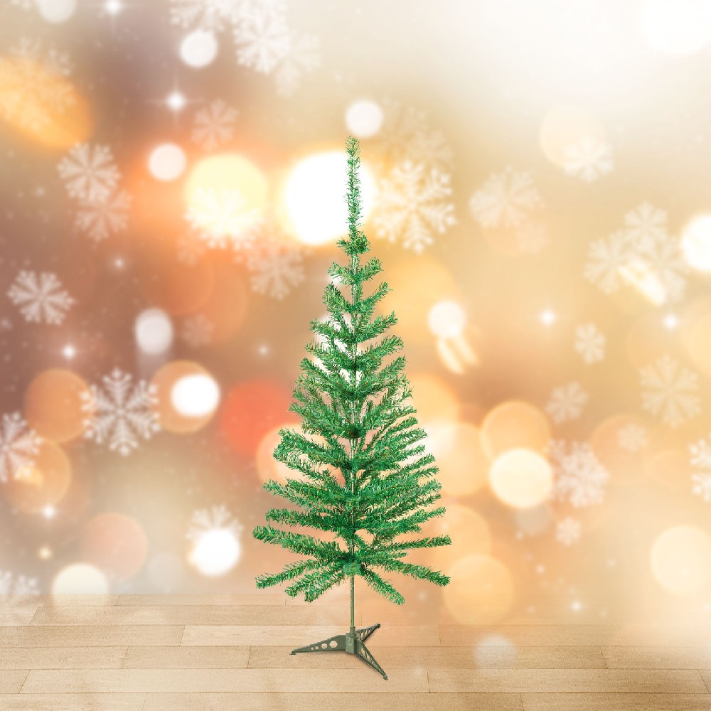 Brad artificial, PE/PVC, verde clasic, 120cm