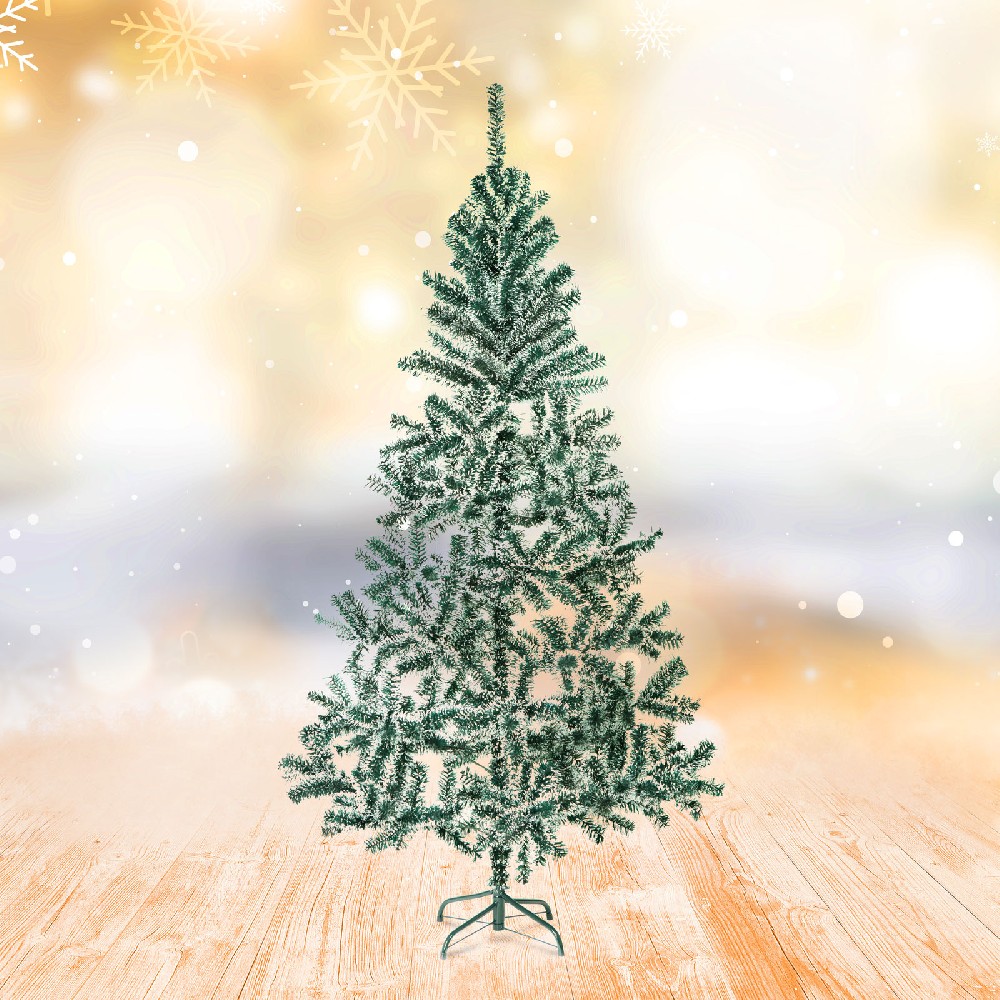 Brad artificial cu aspect inzapezit, PVC, 180cm