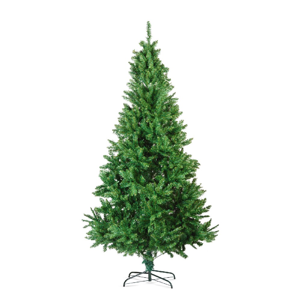 Brad artificial Nordmann, PVC, verde inchis, 210cm