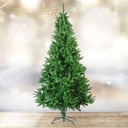 Brad artificial Nordmann, PVC, verde inchis, 210cm