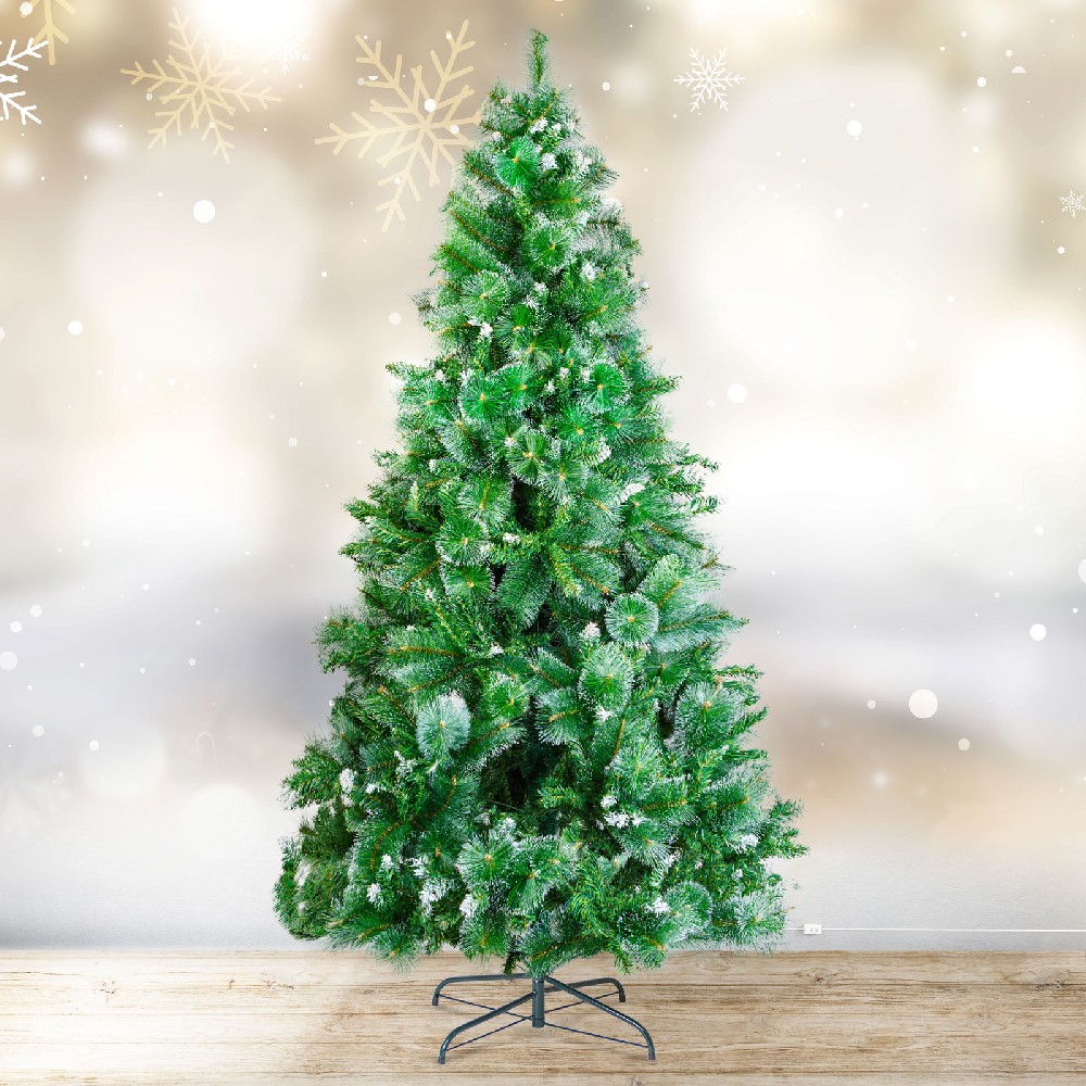 Brad artificial, ramuri dese, inzapezit, 210cm