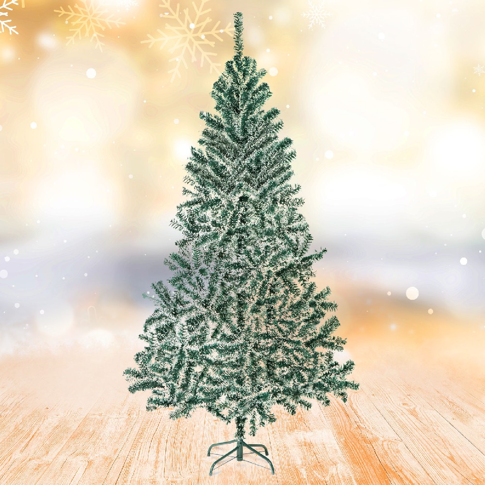 Brad artificial cu aspect inzapezit, PVC, 210cm