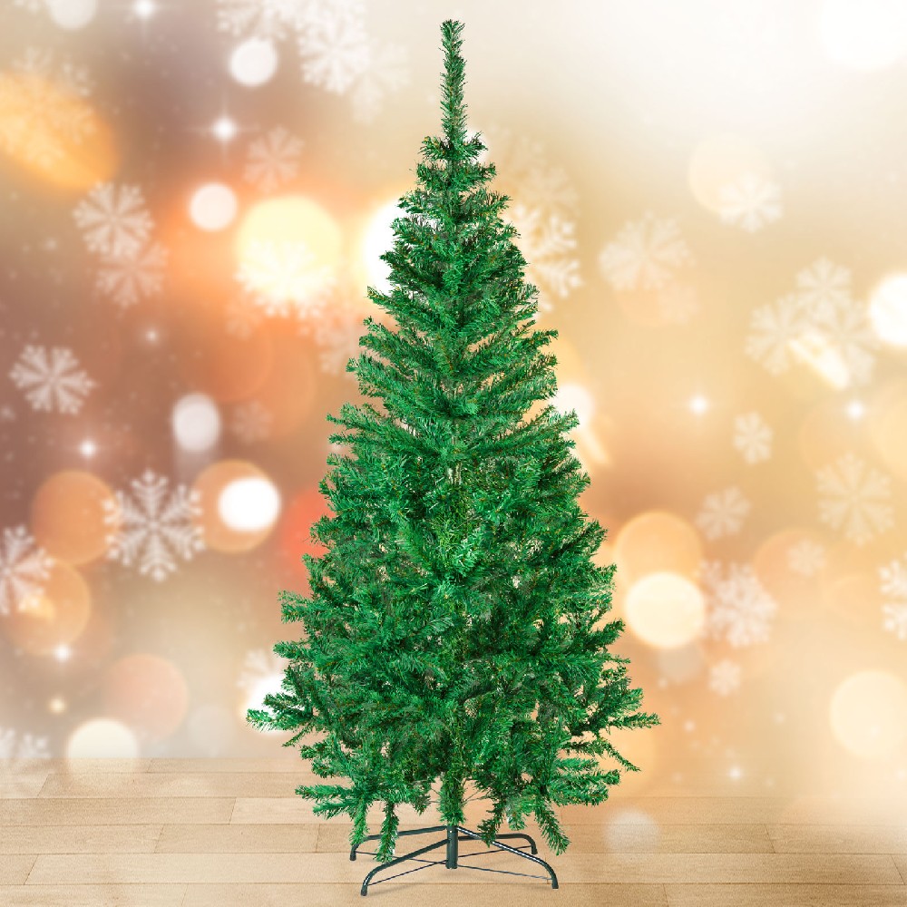 Brad artificial, PE/PVC, verde clasic, 210cm