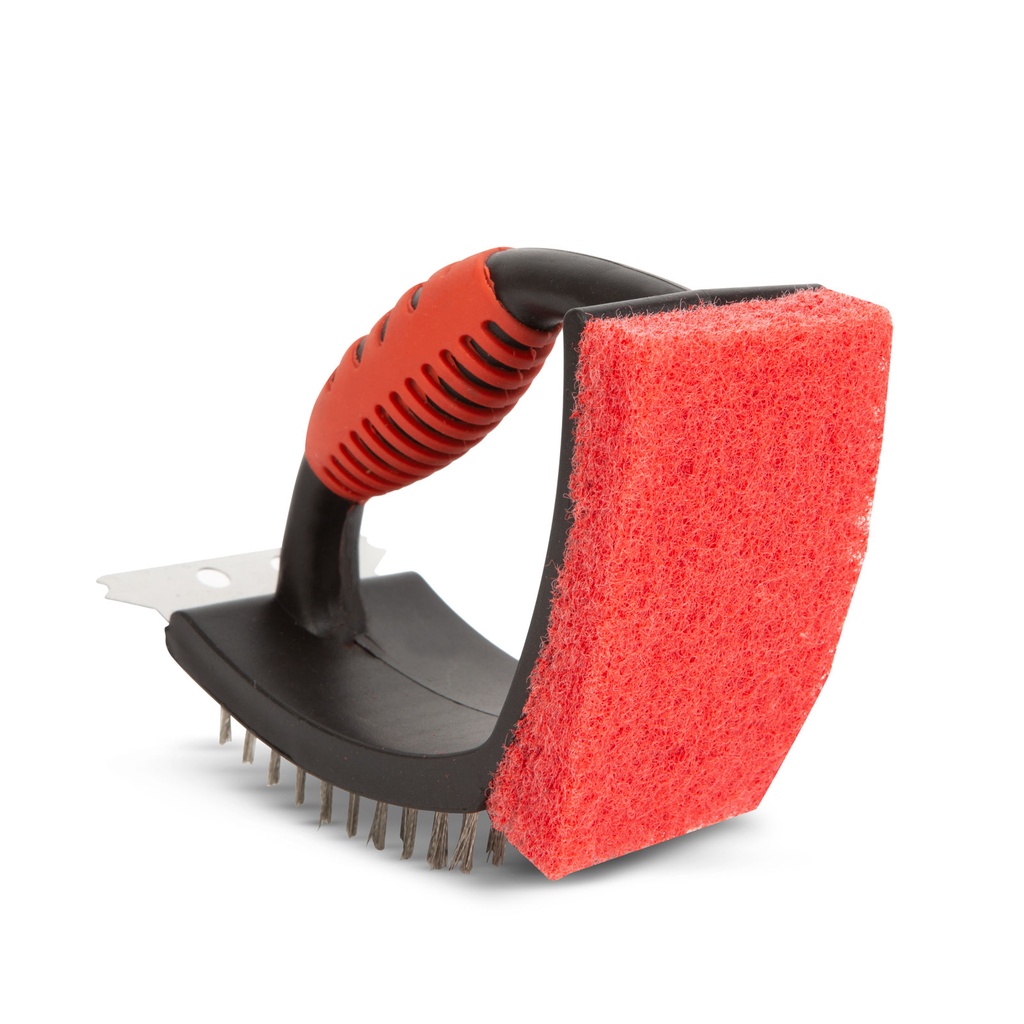 Burete si perie de curatare gratar