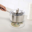 Covoras de masa de Craciun, om de zapada, 180x7mm