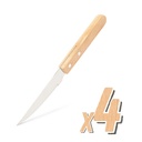 Cutite gratar, maner lemn, set 4 buc.