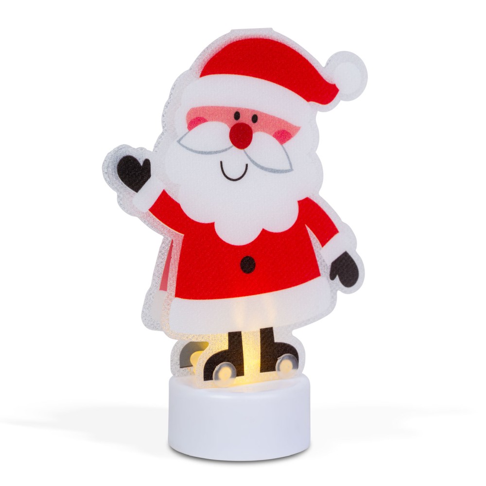 Decor LED, alb cald, Mos Craciun