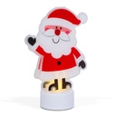 Decor LED, alb cald, Mos Craciun