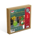 Ornament sferic luminos Craciun, 60 LED, verde 60x83cm