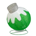 Ornament sferic luminos Craciun, 60 LED, verde 60x83cm