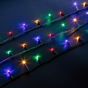 Luminite Craciun, 600 LED, cablu verde, 30m