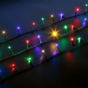 Luminite Craciun, 100 LED, cablu verde, 5m