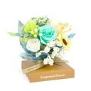 Trandafir artificial, decor, 11x11x14cm