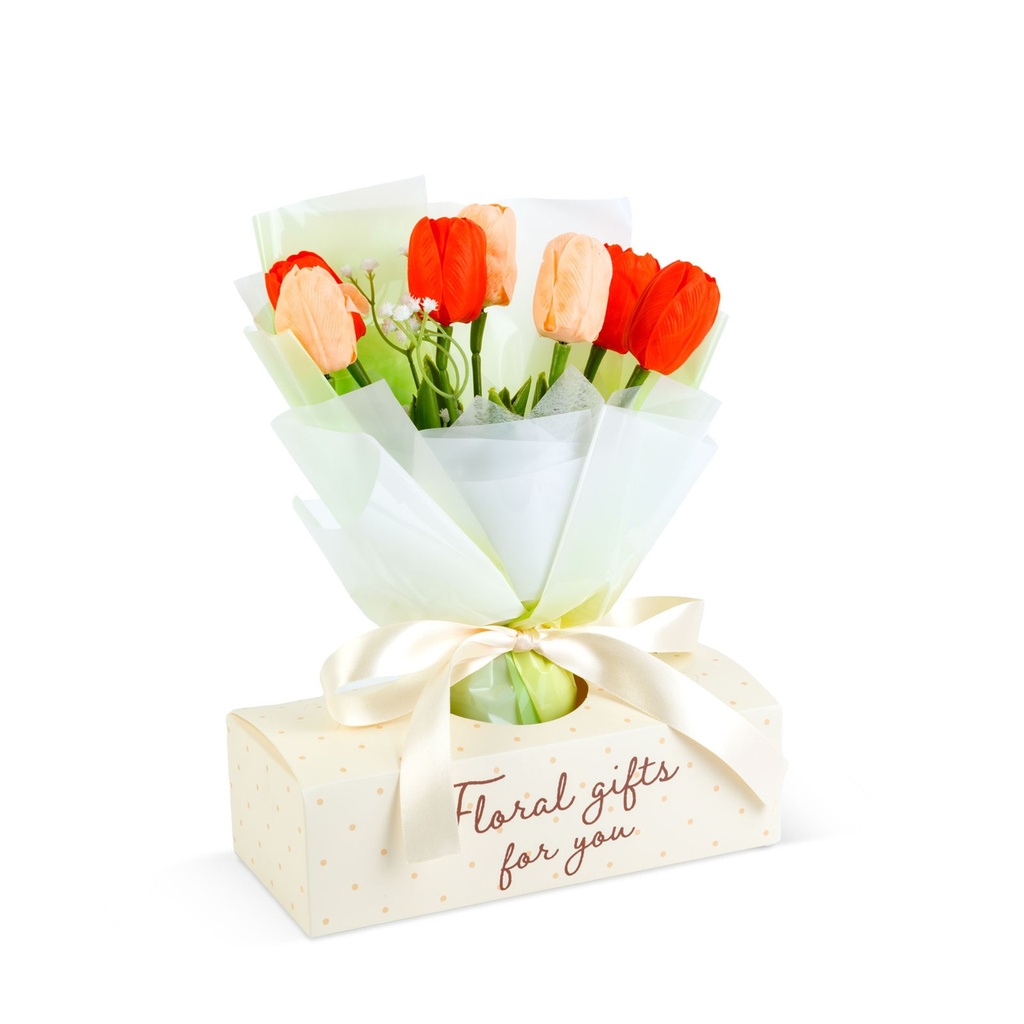 Lalele artificiale, decor, 24.5x11.5x40cm