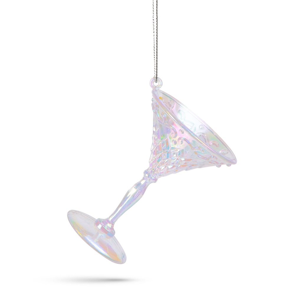 Decor Craciun, pahar acrilic, 65x92mm