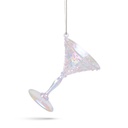 Decor Craciun, pahar acrilic, 65x92mm