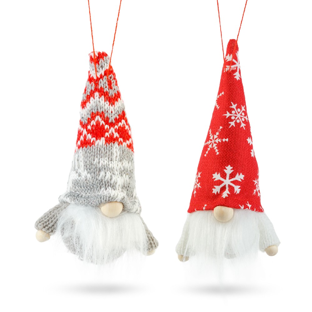 Spiridus scandinav textil, Craciun, 15cm