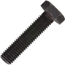 Surub cap hexagonal, negru, M10x50mm