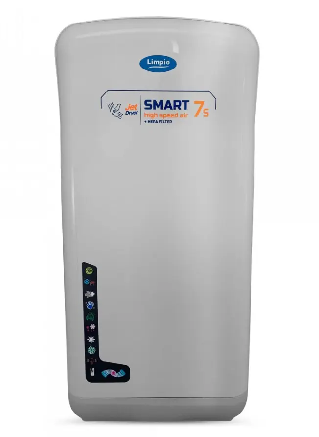 [HD91SILVER] Uscator de maini Jet Limpio HD 91 Argintiu