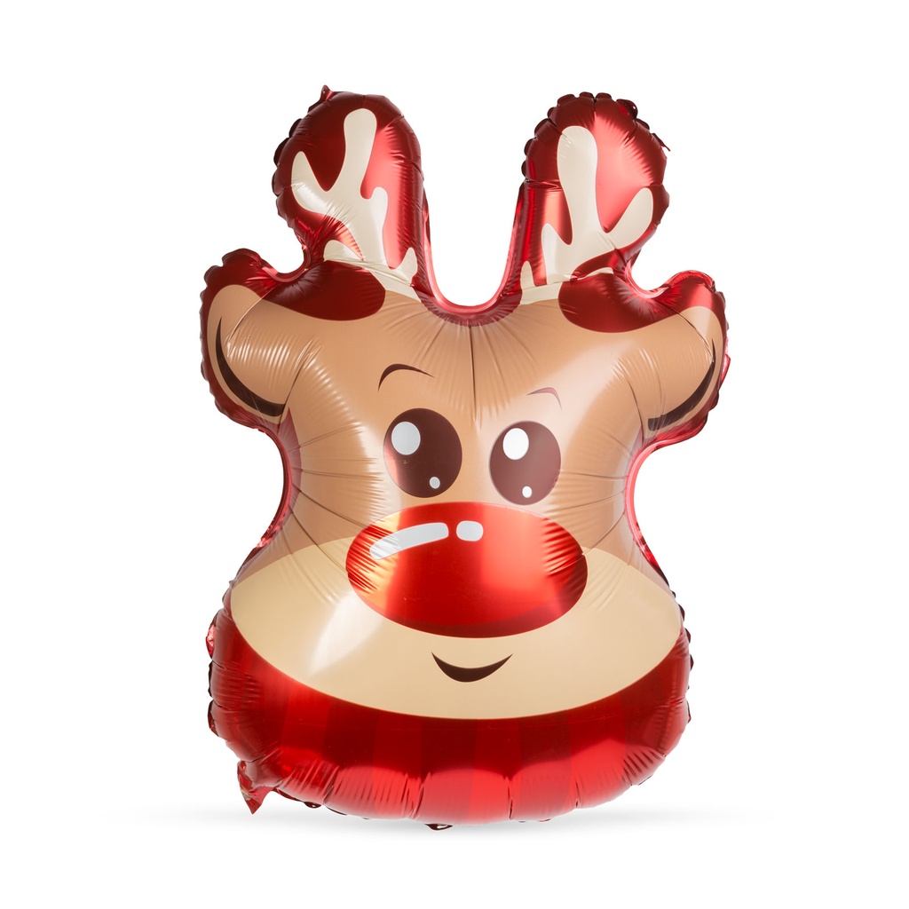 [58241C] Balon, folie aluminiu, ren, 70x48cm