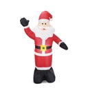 Mos Craciun gonflabil, 1 LED, IP44, 150 cm