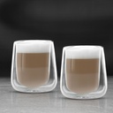 Pahare cu pereti dubli, 300 ml, set 2 buc.