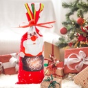 Invelitoare pt sticle, Mos Craciun, 32x12.5cm