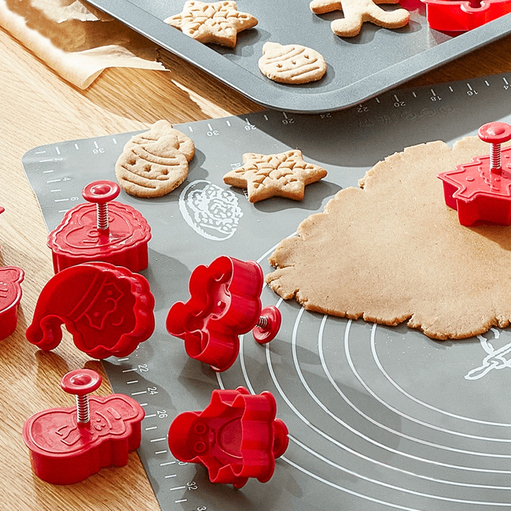 Set forme pentru biscuiti, 4 tipuri