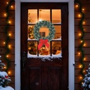 Coronita decorativa usa, funda rosie, Fi 27cm