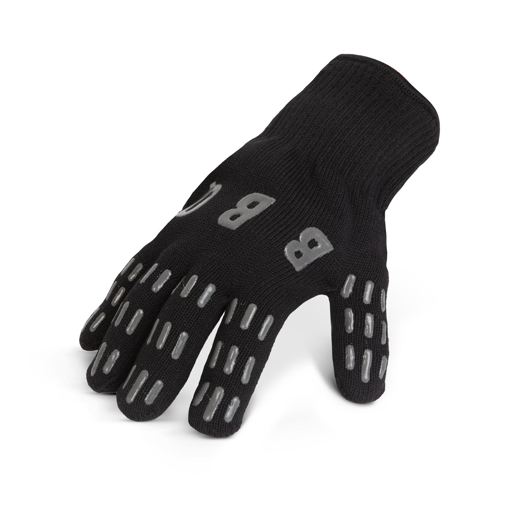 Manusi pentru gratar rezistente la caldura, negre