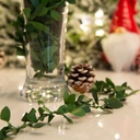 Decor Craciun, ghirlanda verde, 2.5m