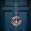 Decor Craciun, lemn, elf, 11cm