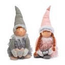 Bebelus de Craciun, baiat/fata, 2 modele, 38cm