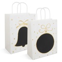 Punga cadou, hartie craft, 265x127x330mm, 2 modele
